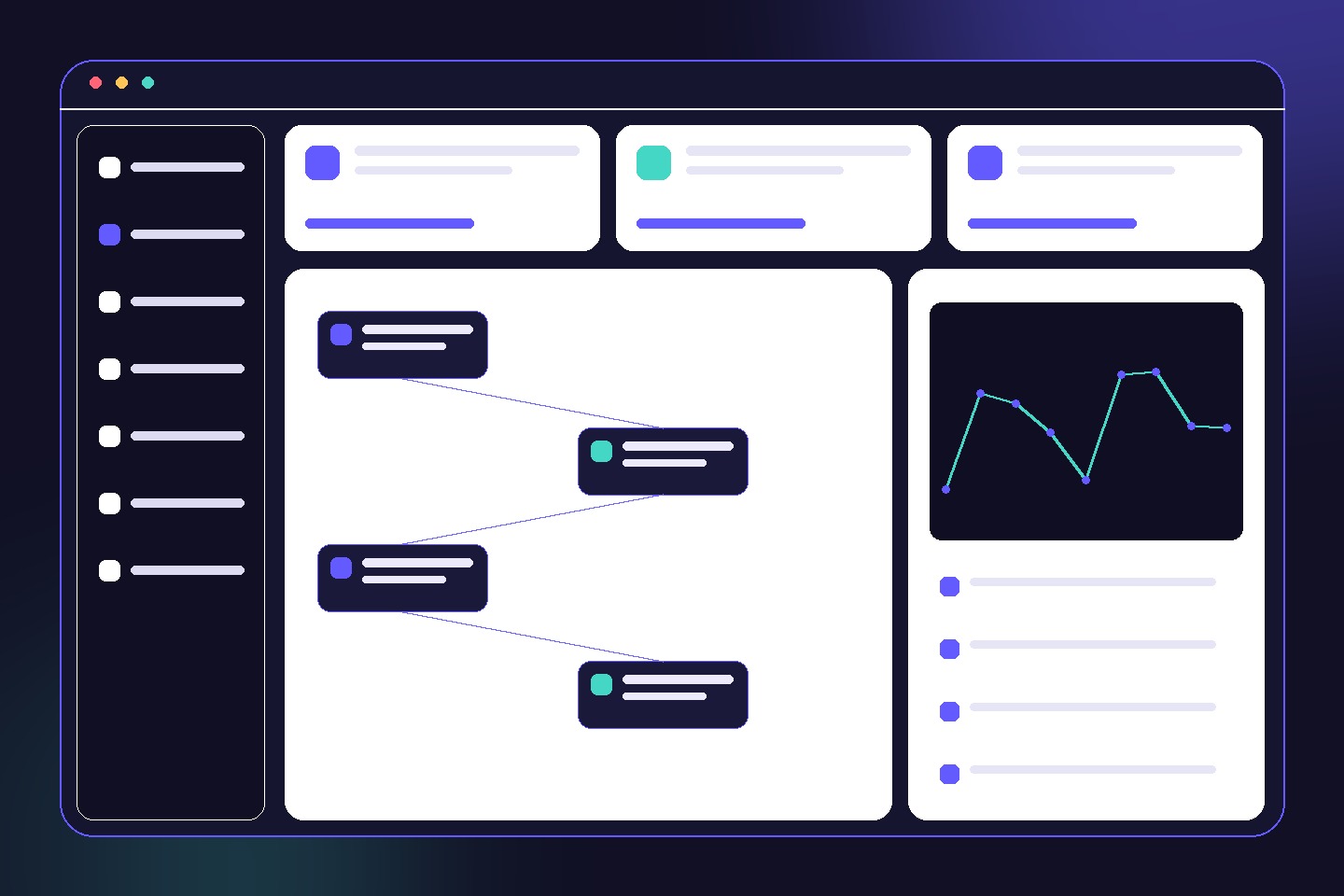 Deution operating workspace interface